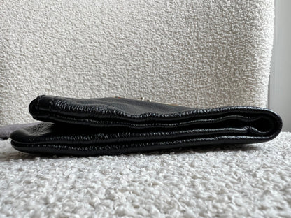 Mulberry Black Daria Clutch (RRP £550)