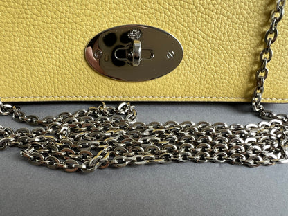 Mulberry Camomile Yellow Bayswater Clutch (RRP £495)