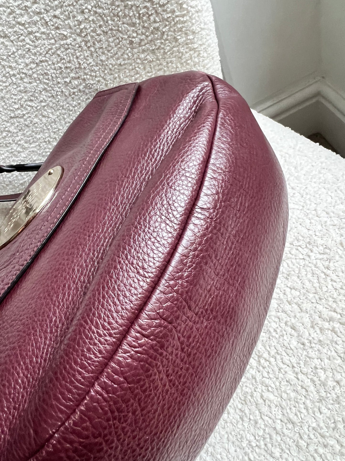 Mulberry Oxblood Daria Satchel (RRP £795)