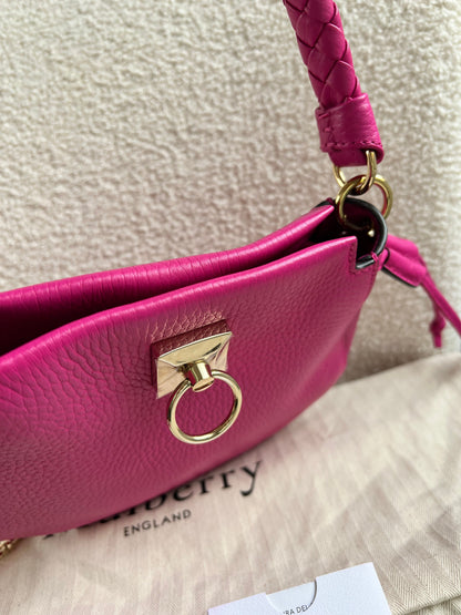 Mulberry Pink Mini Iris Hobo (RRP £1,195)