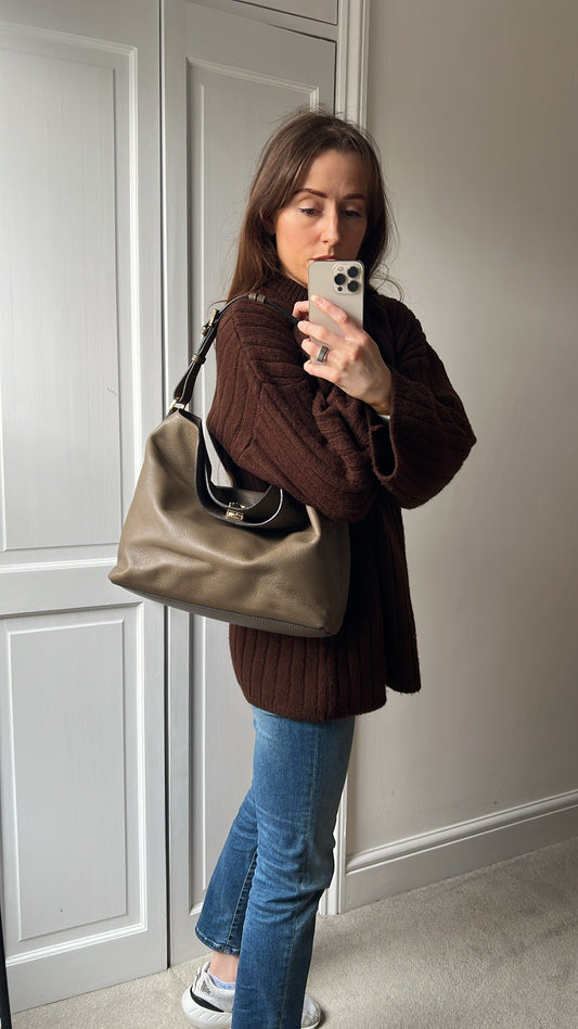 Mulberry Clay Tessie Hobo (RRP £695)