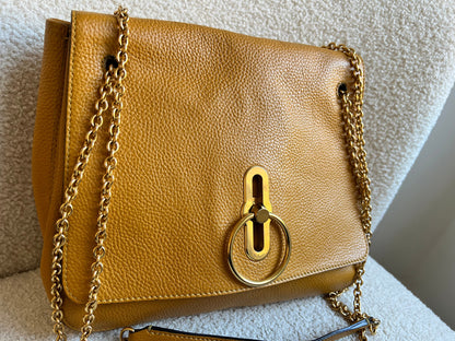 Mulberry Deep Amber Marloes Satchel (RRP £1095)
