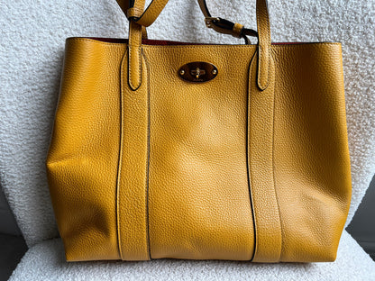 Mulberry Small Deep Amber Bayswater Tote (RRP £795)