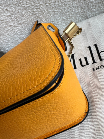 Mulberry Billie in Double Yellow Small Classic Grain (RRP £895)