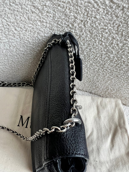 Mulberry Black Regular Lily with Silver Hardware (RRP £995)