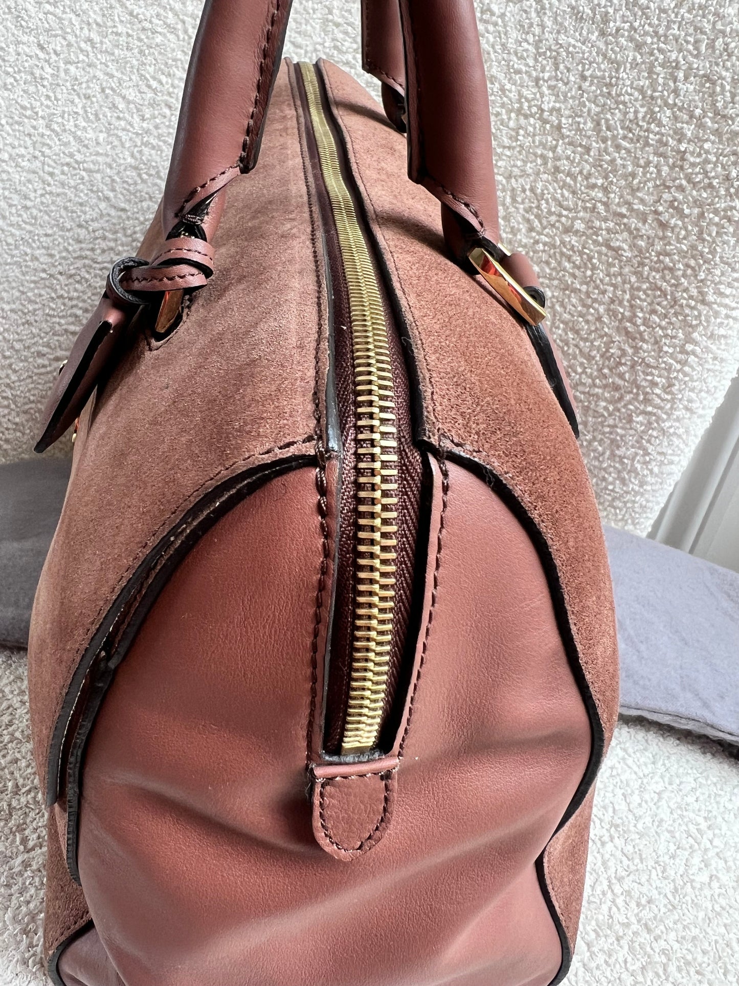 Mulberry Brown Suede Medium Del Rey (RRP £1100)