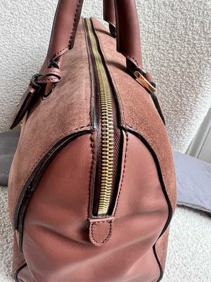 Mulberry Brown Suede Medium Del Rey (RRP £1100)