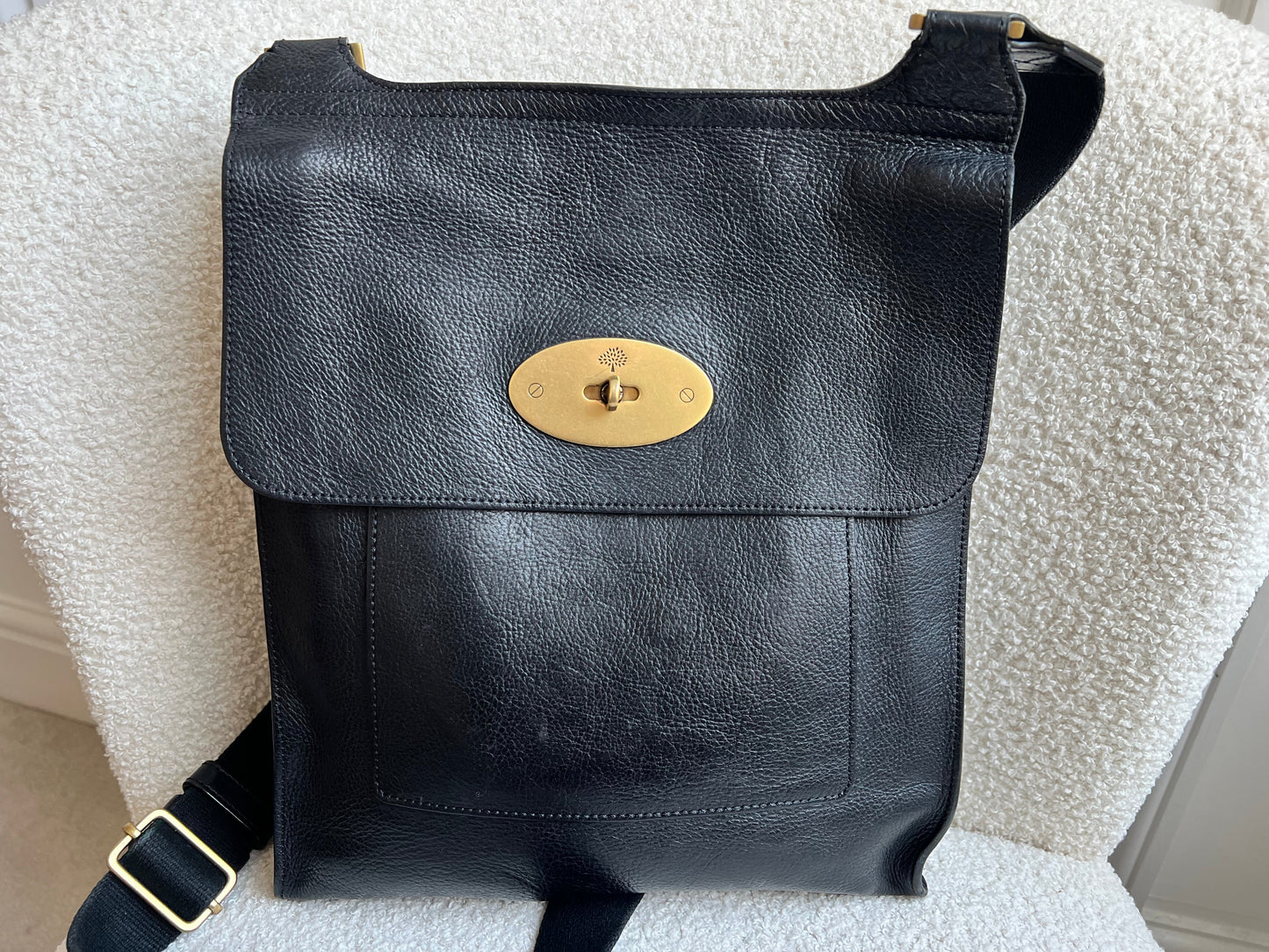 Mulberry Large Black Antony (RRP £695)