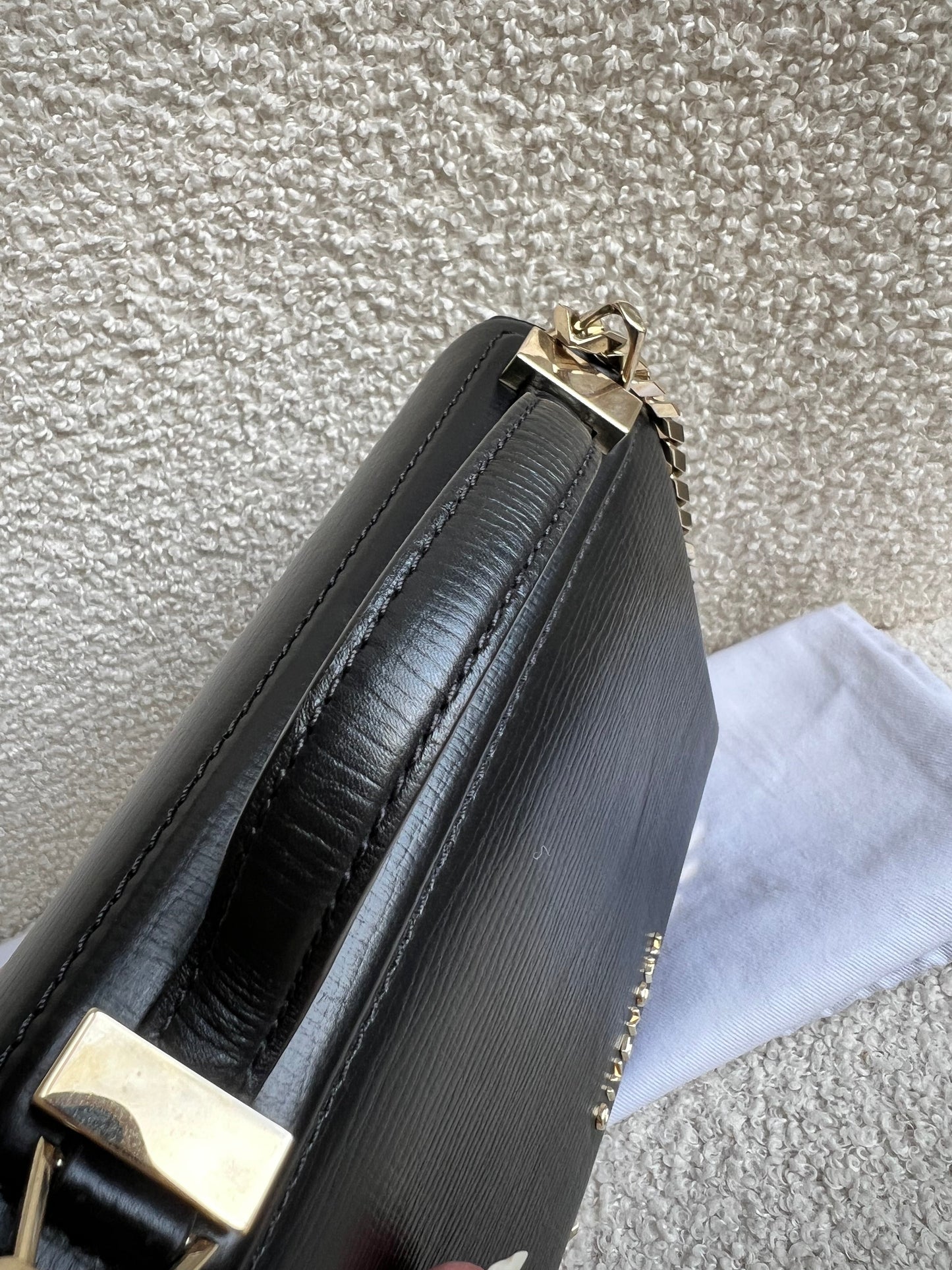 Givenchy Black Mini Pandora Chain Bag