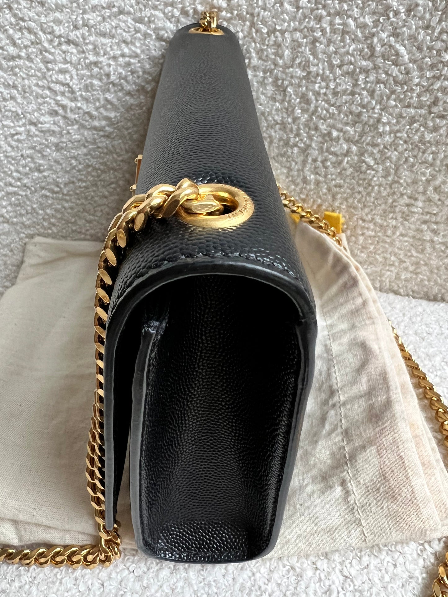 Yves Saint Laurent (YSL) Black Small Kate with Gold Hardware (RRP £1,550)