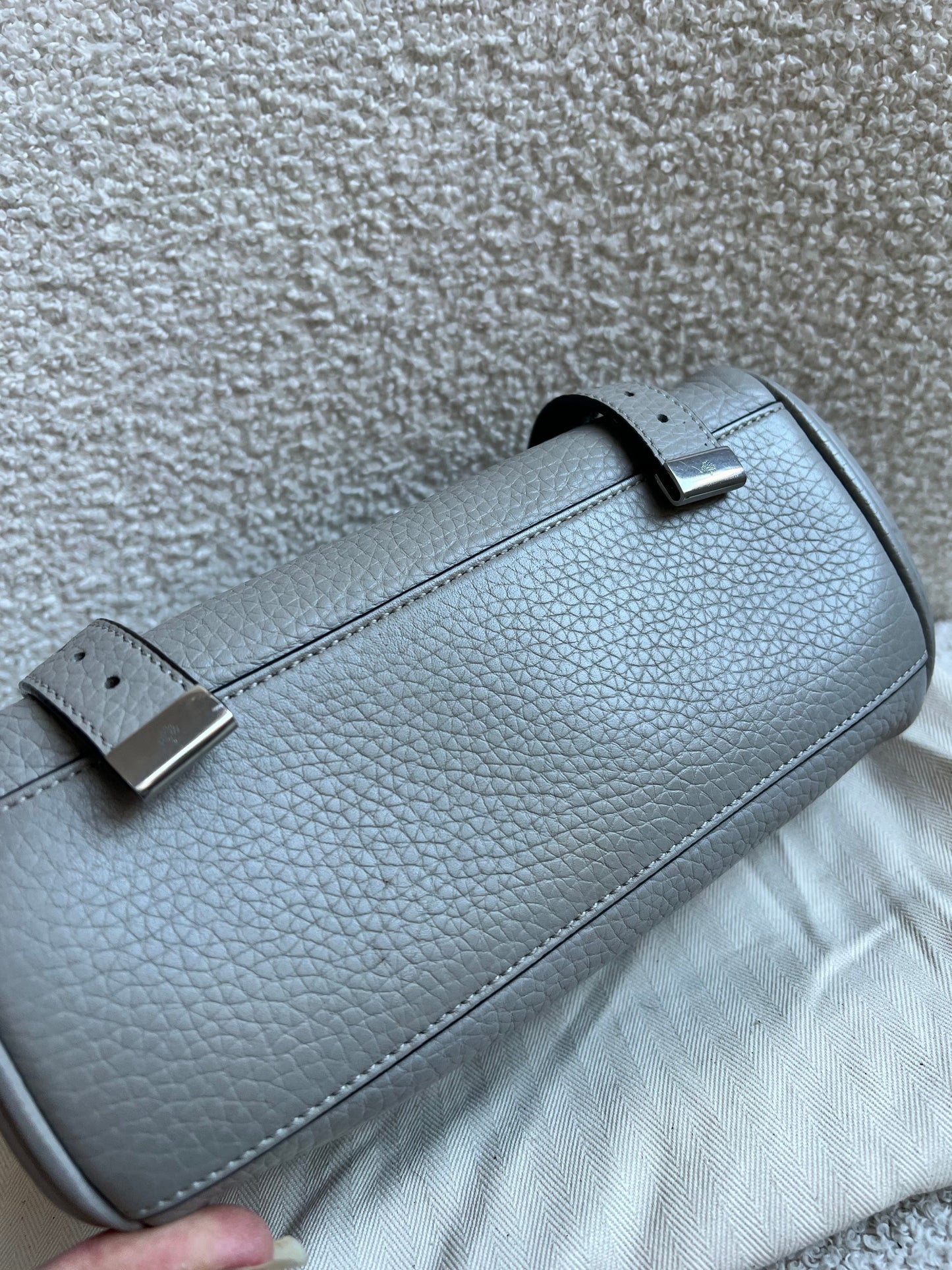 Mulberry Pale Grey Mini Alexa (RRP £1095)