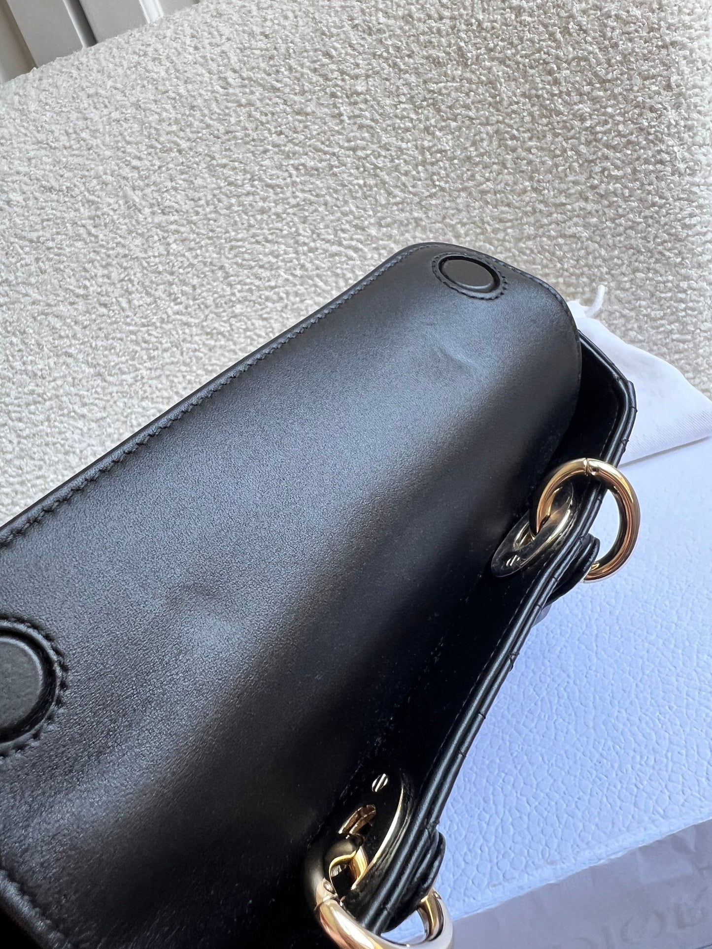 Dior Small Lady D-Joy Bag Black Cannage Lambskin (RRP £3,800)