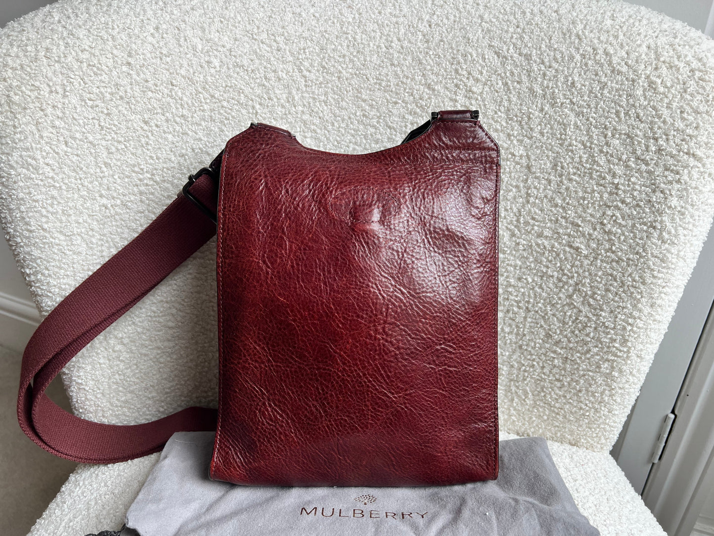 Mulberry Small Oxblood Antony
