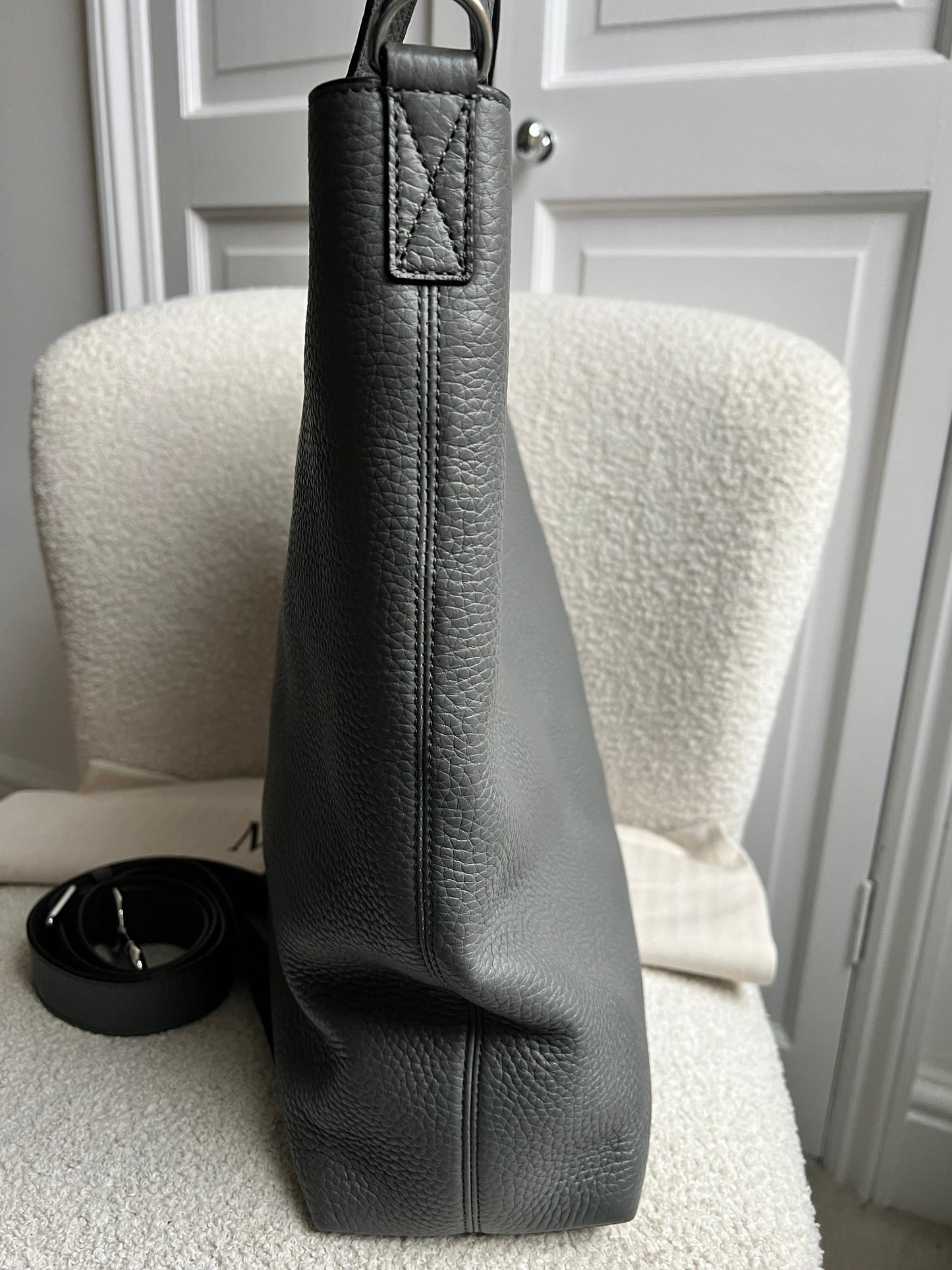 Mulberry Brynmore Tote in Charcoal Grey heavy grain