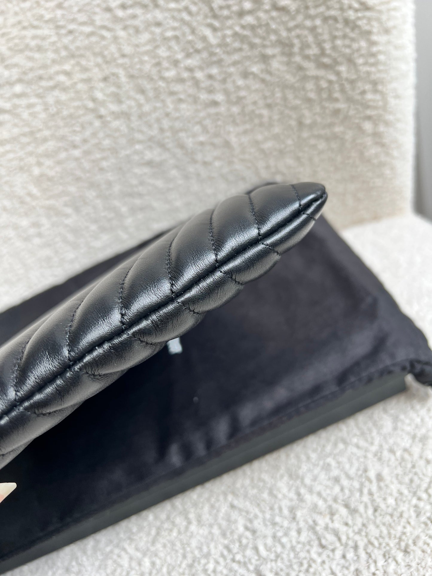 Yves Saint Laurent (YSL) Black Monogram Clutch Pouch (RRP £530)
