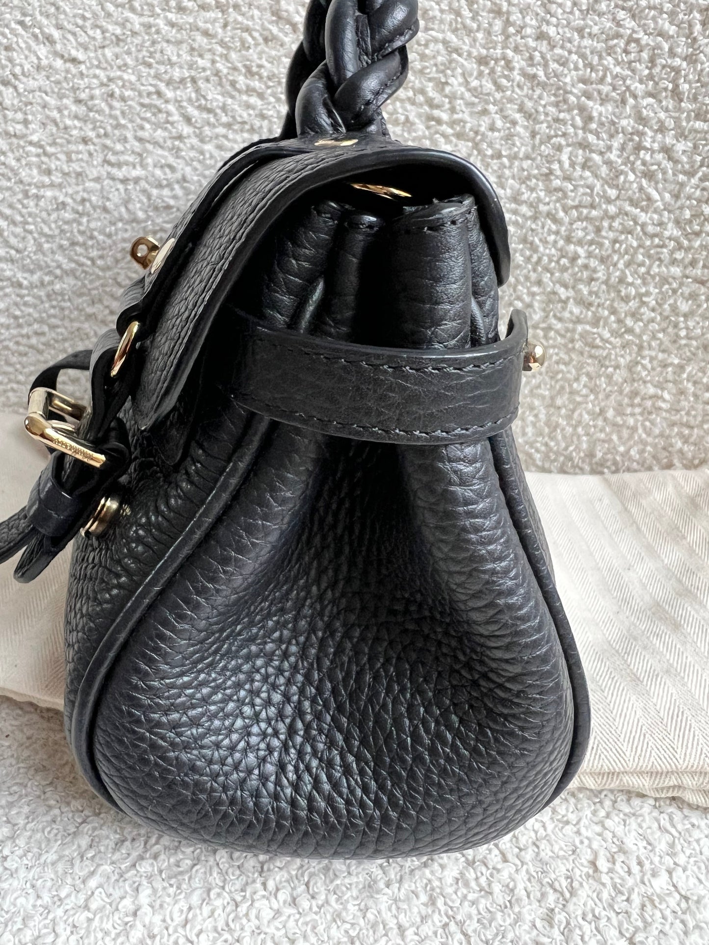 Mulberry Black Mini Alexa (RRP £995)
