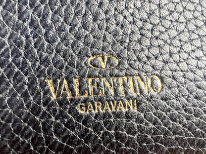 Valentino Garavani Navy Blue Rockstud Crossbody