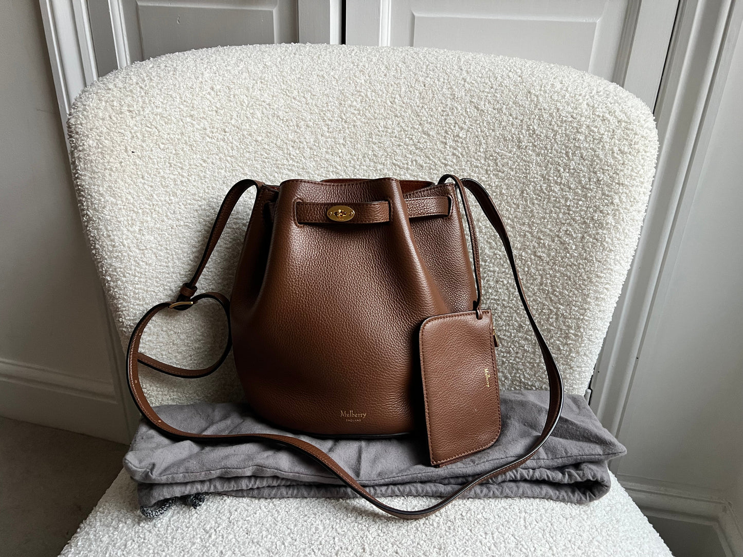 Mulberry Oak Abbey Bucket Bag (RRP £695)