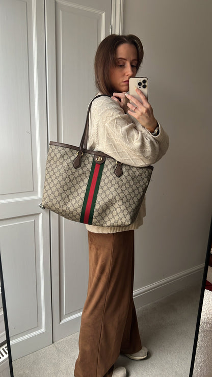 Gucci Ophidia GG Supreme Medium Tote (RRP £1440)