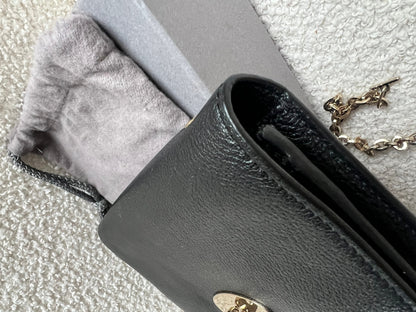 Mulberry Black Bayswater Clutch (RRP £495)