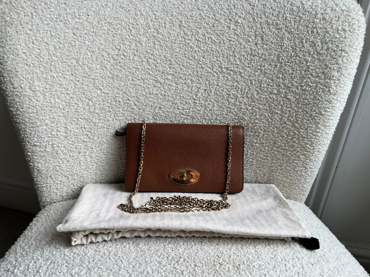 Mulberry Oak Bayswater Clutch (RRP £495)
