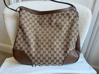 Gucci GG Bree Canvas Hobo