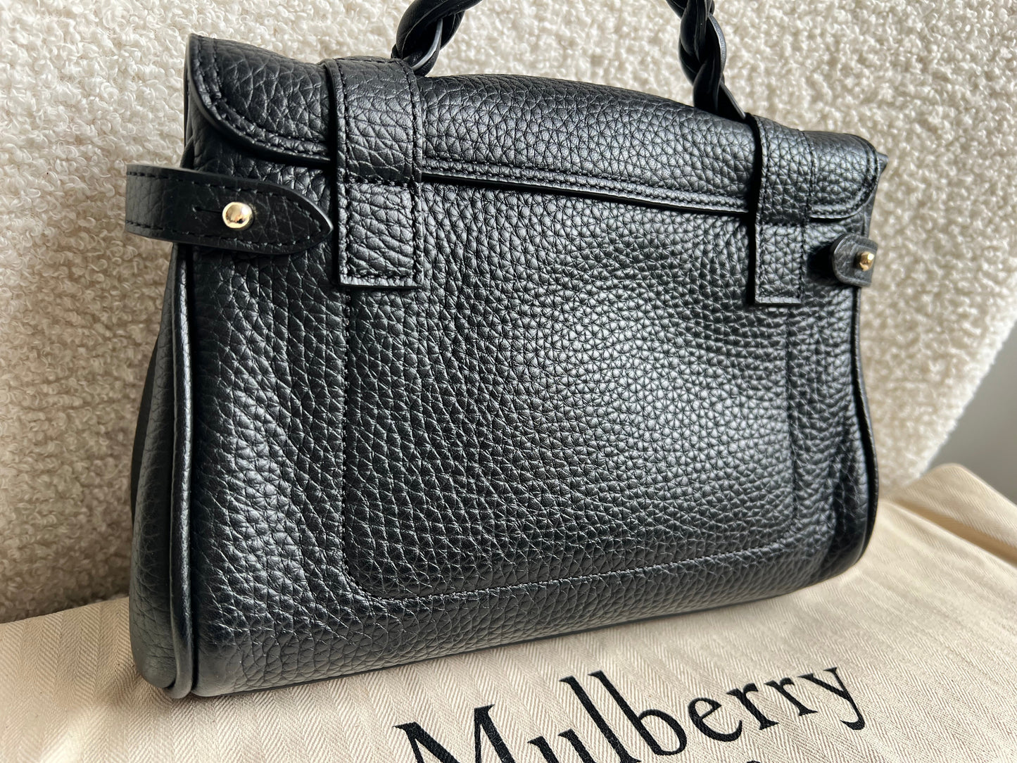 Mulberry Black Mini Alexa (RRP £995)