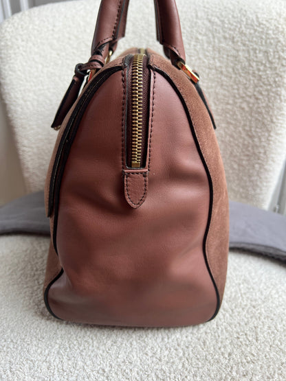 Mulberry Brown Suede Medium Del Rey (RRP £1100)