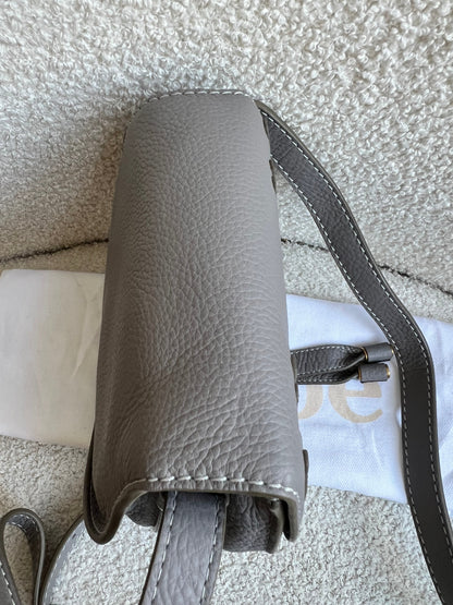 Chloe Small Cashmere Grey Marcie Saddle Bag (RRP £1050)