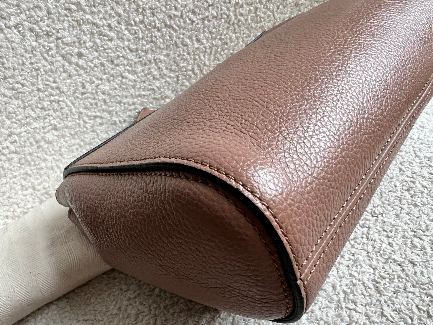 Mulberry Dark Blush Regular Lily with Gold Hardware (RRP £995)