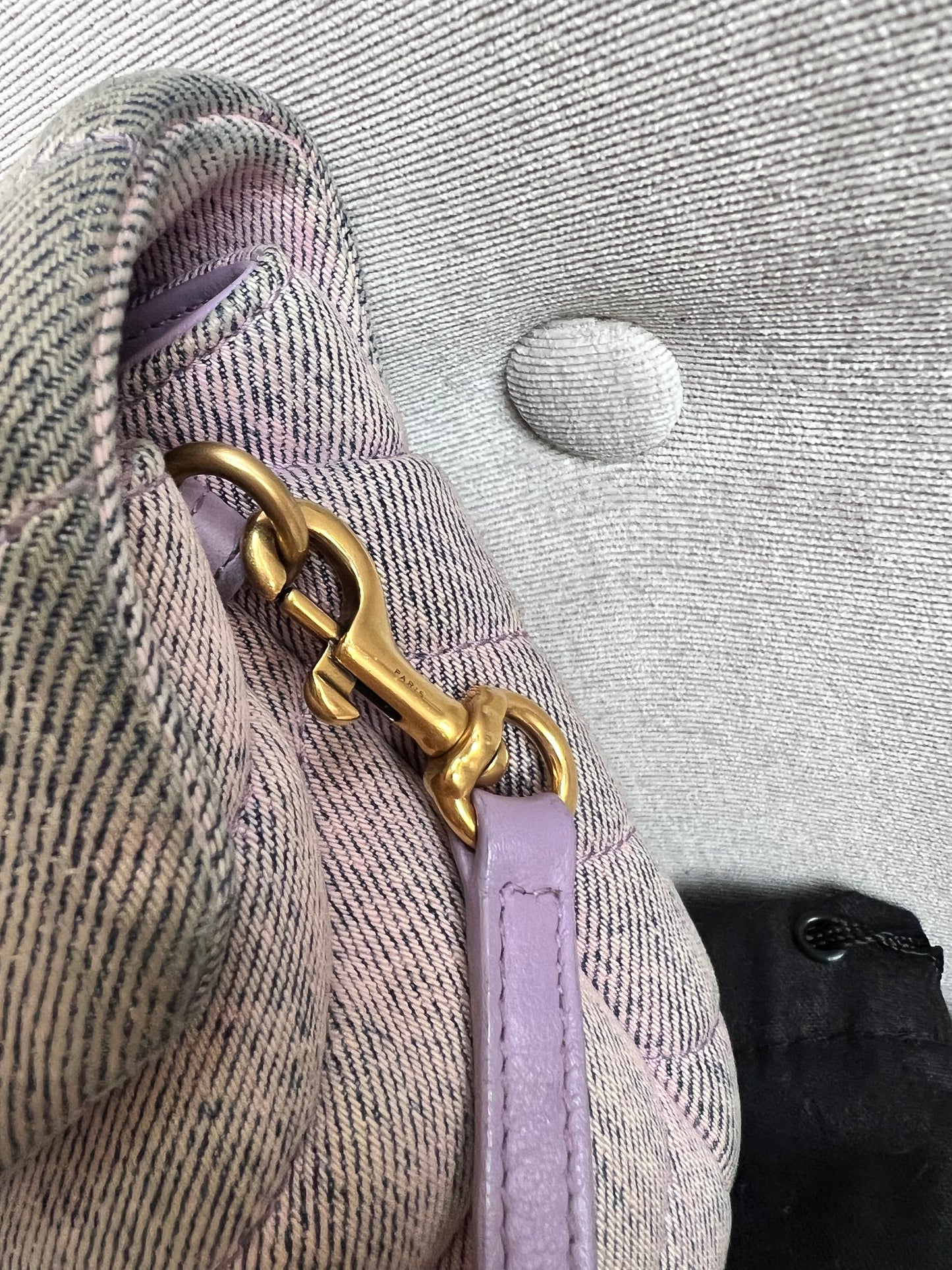 Yves Saint Laurent (YSL) Denim Toy Lou Lou
