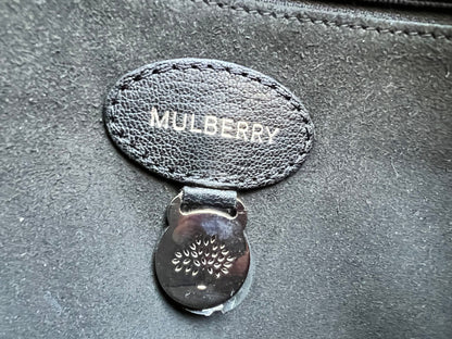 Mulberry Black Medium Lily with Silver Hardware (RRP £1095)