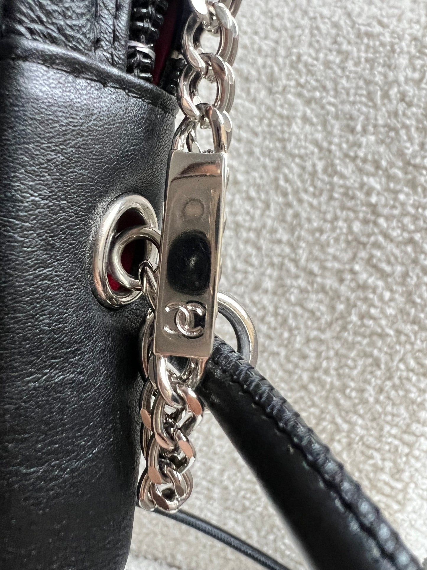 Chanel Black and White Cambon Line Large Crossbody