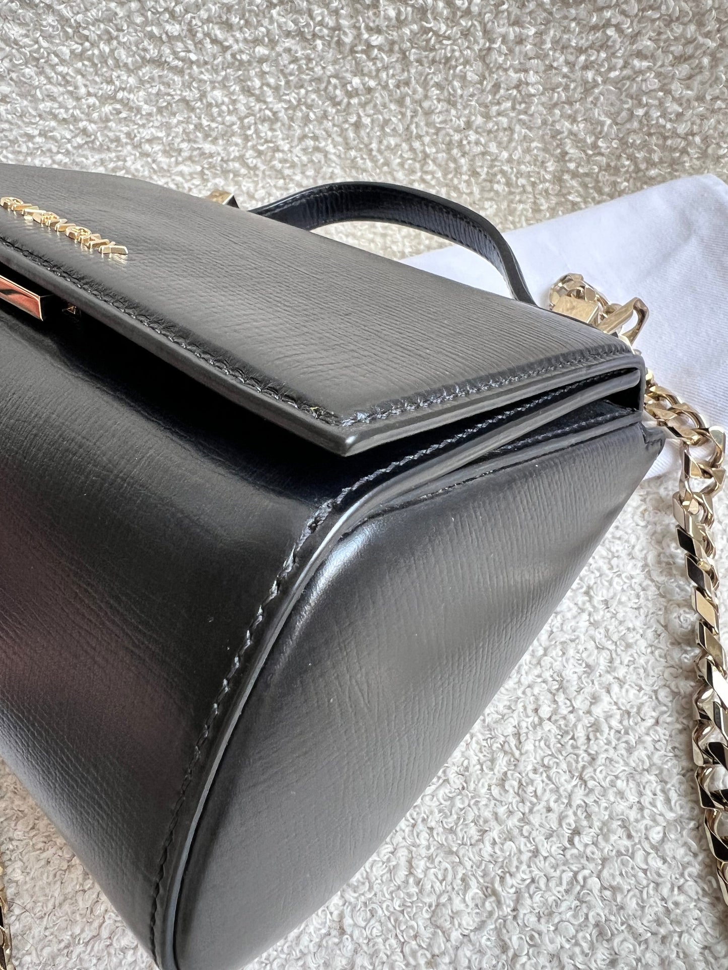 Givenchy Black Mini Pandora Chain Bag