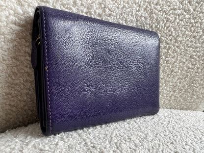 Mulberry Purple French Purse (RRP £275)