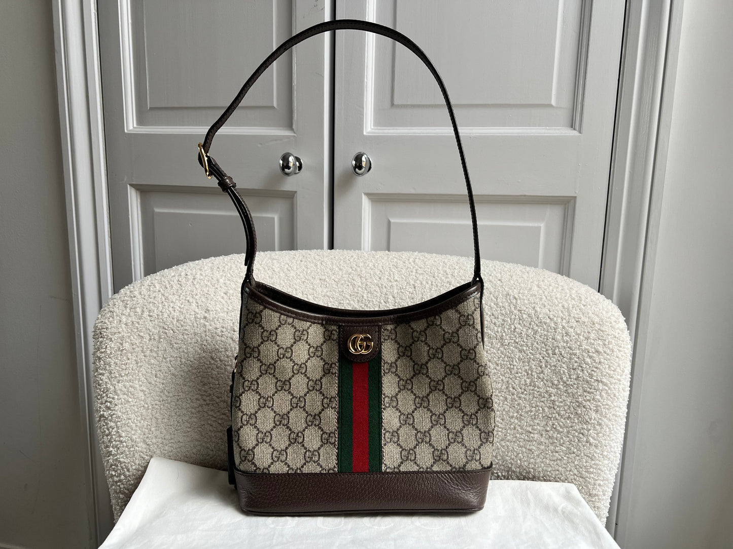 Gucci GG Supreme Ophidia Small Shoulder Bag (RRP £1280)
