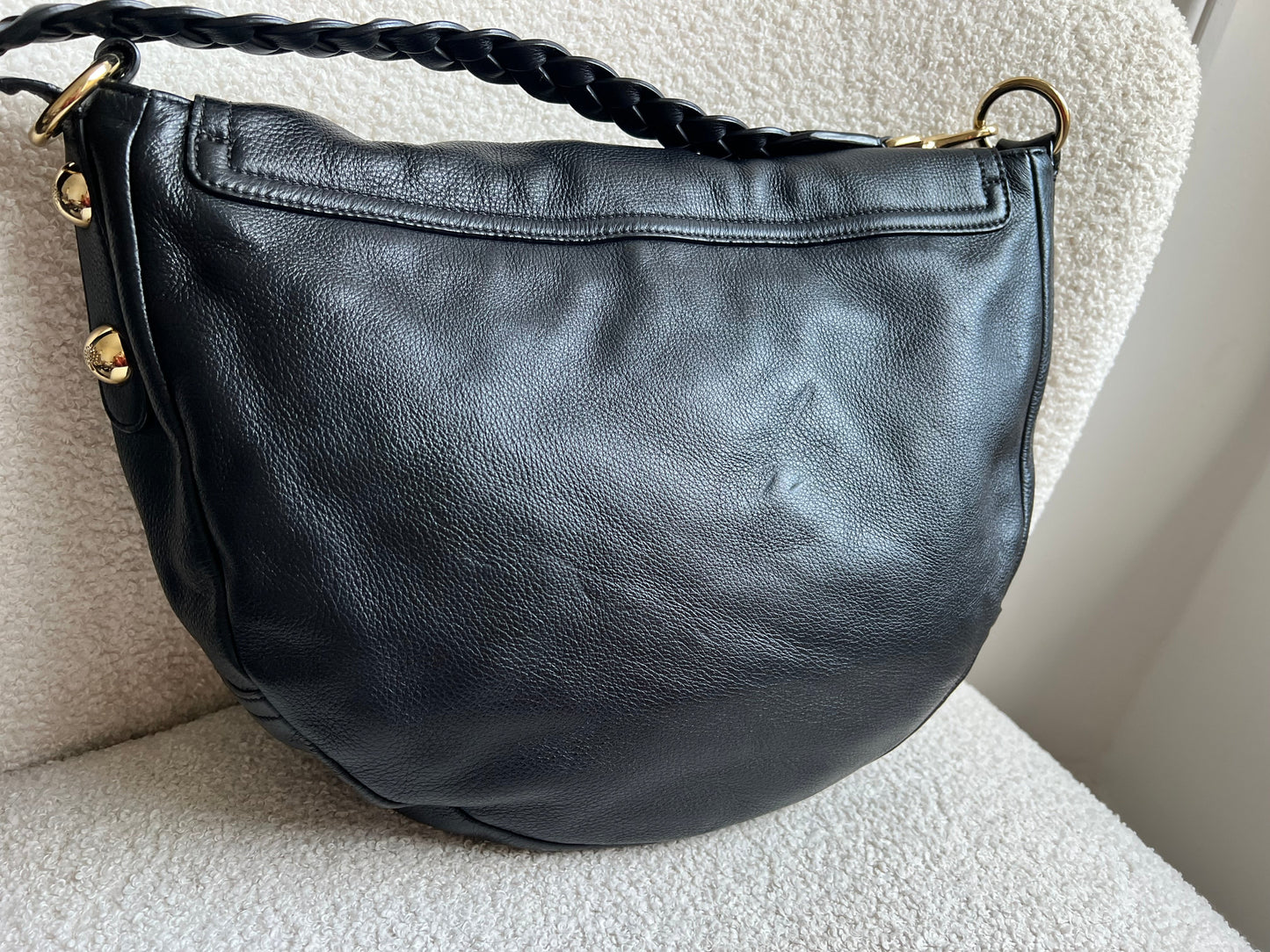 Mulberry Black Daria Satchel (RRP £795)