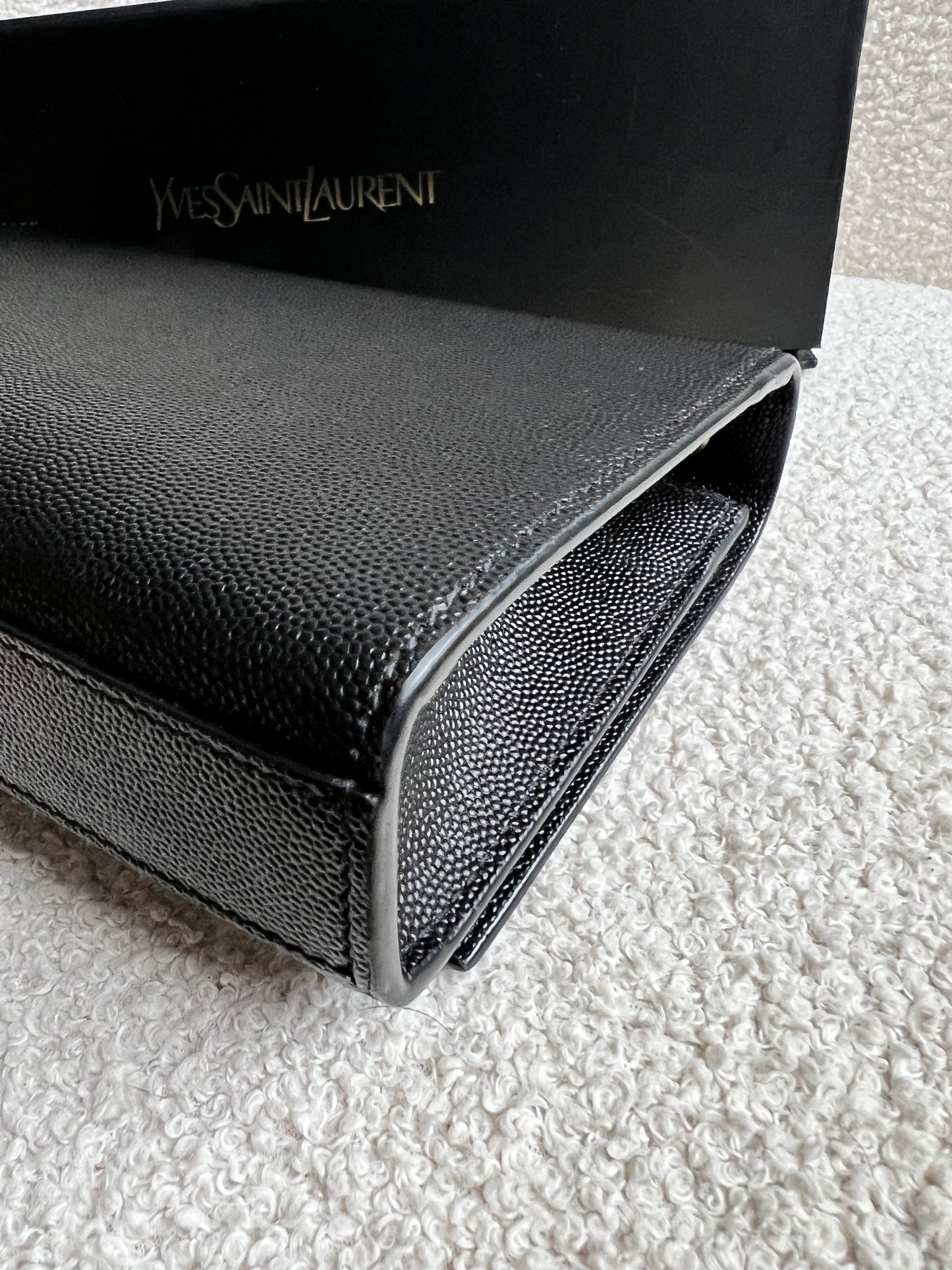 Yves Saint Laurent (YSL) Black Small Kate with Gold Hardware (RRP £1,550)