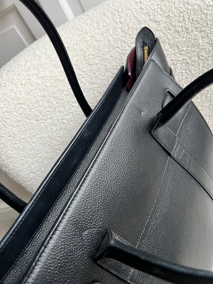 Mulberry Black Zipped Bayswater (RRP £1,350)