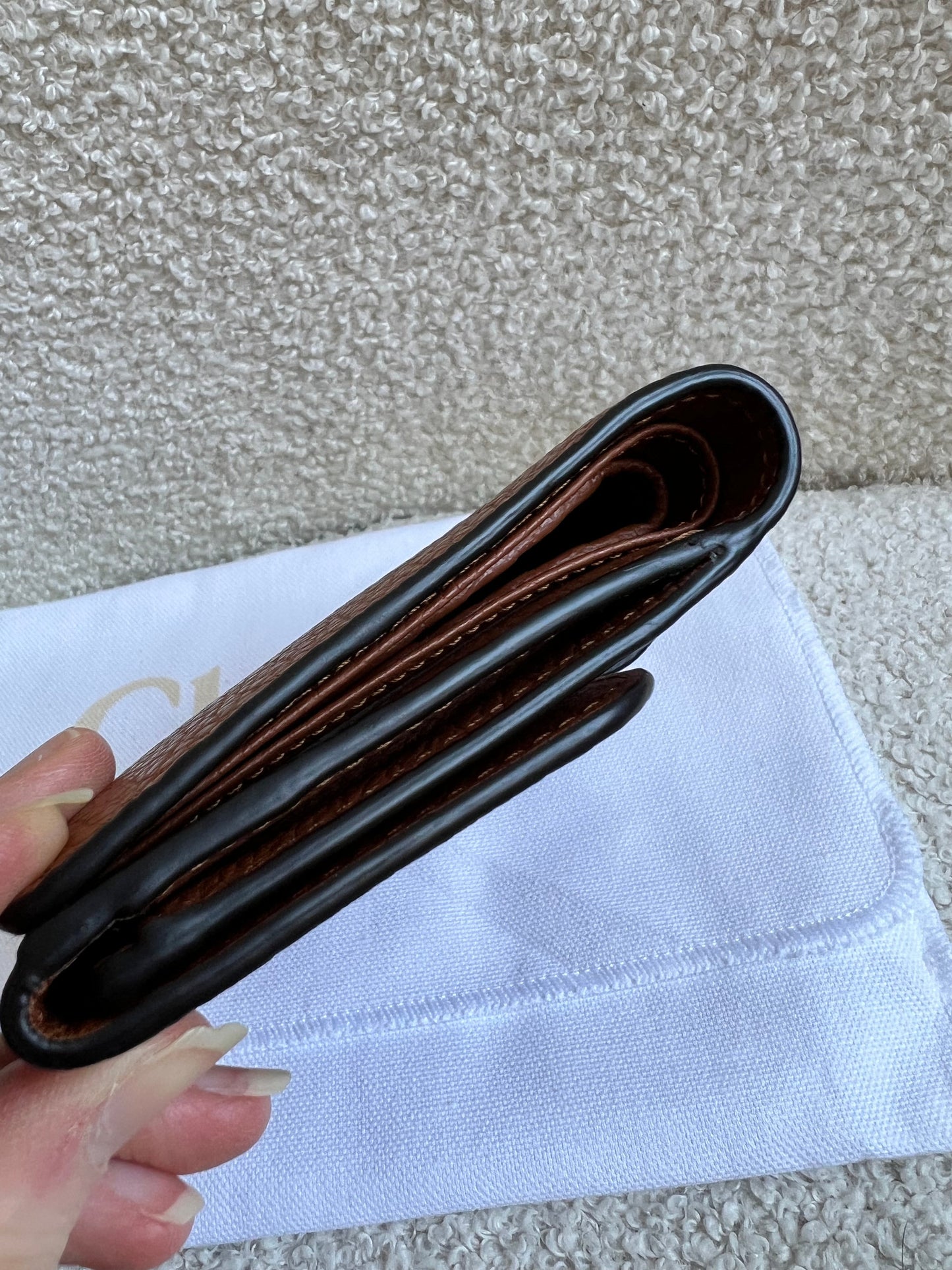 Chloe Tan Small Marcie Wallet