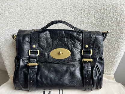 Mulberry Black Regular Alexa (RRP £1100)