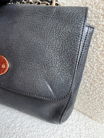Mulberry Black Medium Lily with Silver Hardware (RRP £1095)