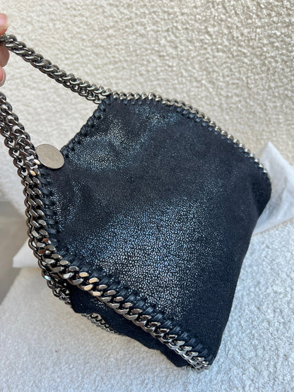 Stella McCartney Black Tiny Falabella Tote Bag (RRP £775)
