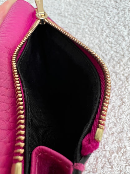 Mulberry Pink Darley Folded Multi Card Wallet (RRP £265)