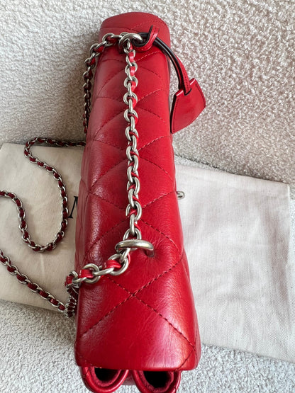 Mulberry Scarlet Red Quilted Medium Lily with Gold Hardware (RRP £1095)