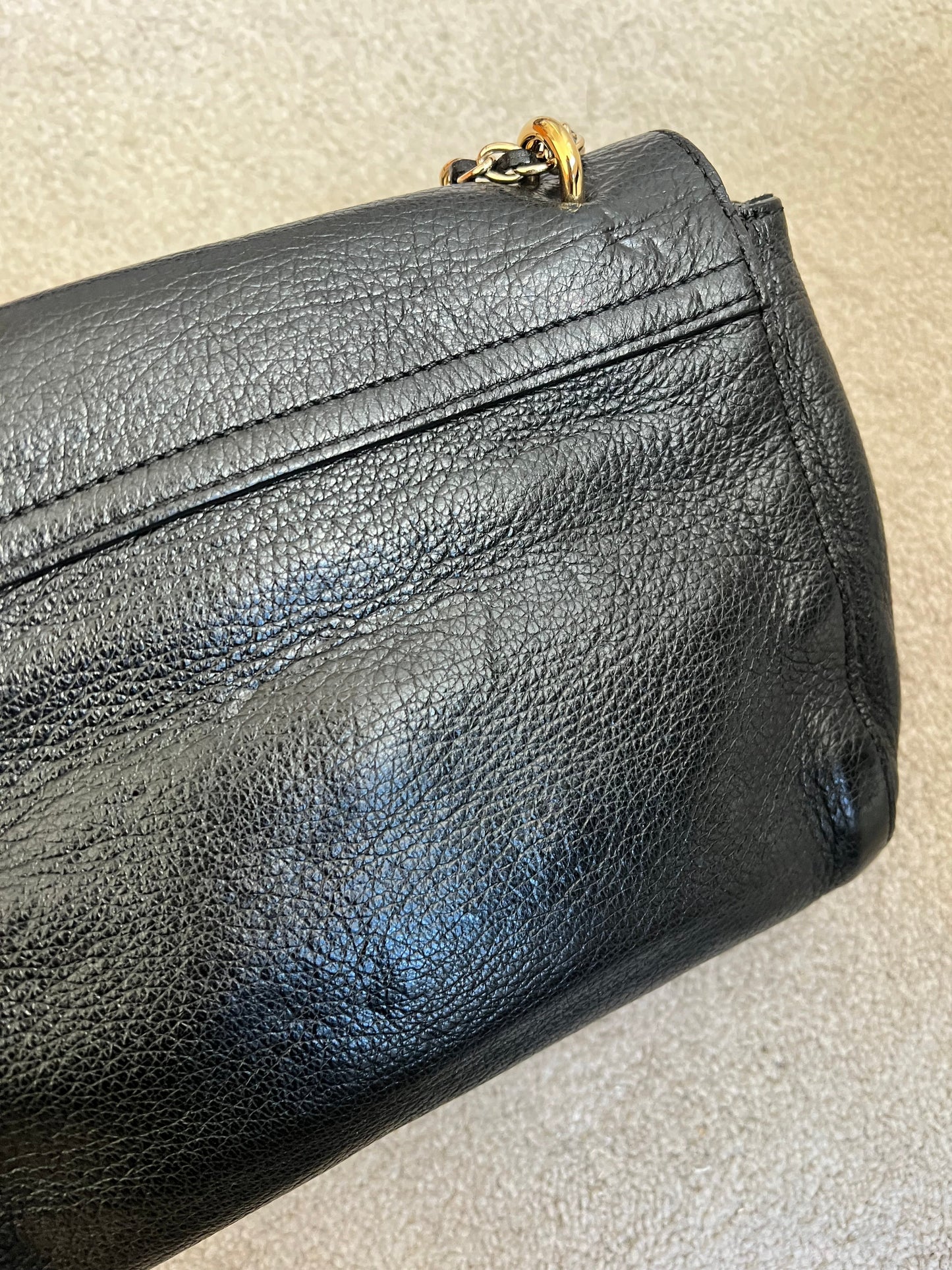 Mulberry Black Regular Lily with Gold Hardware (RRP £995)