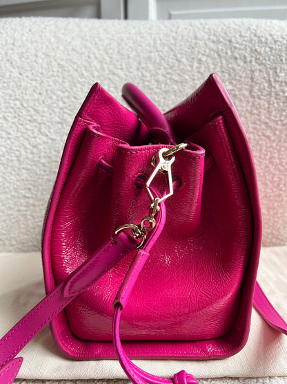 Mulberry Small Spongy Patent Pink Iris