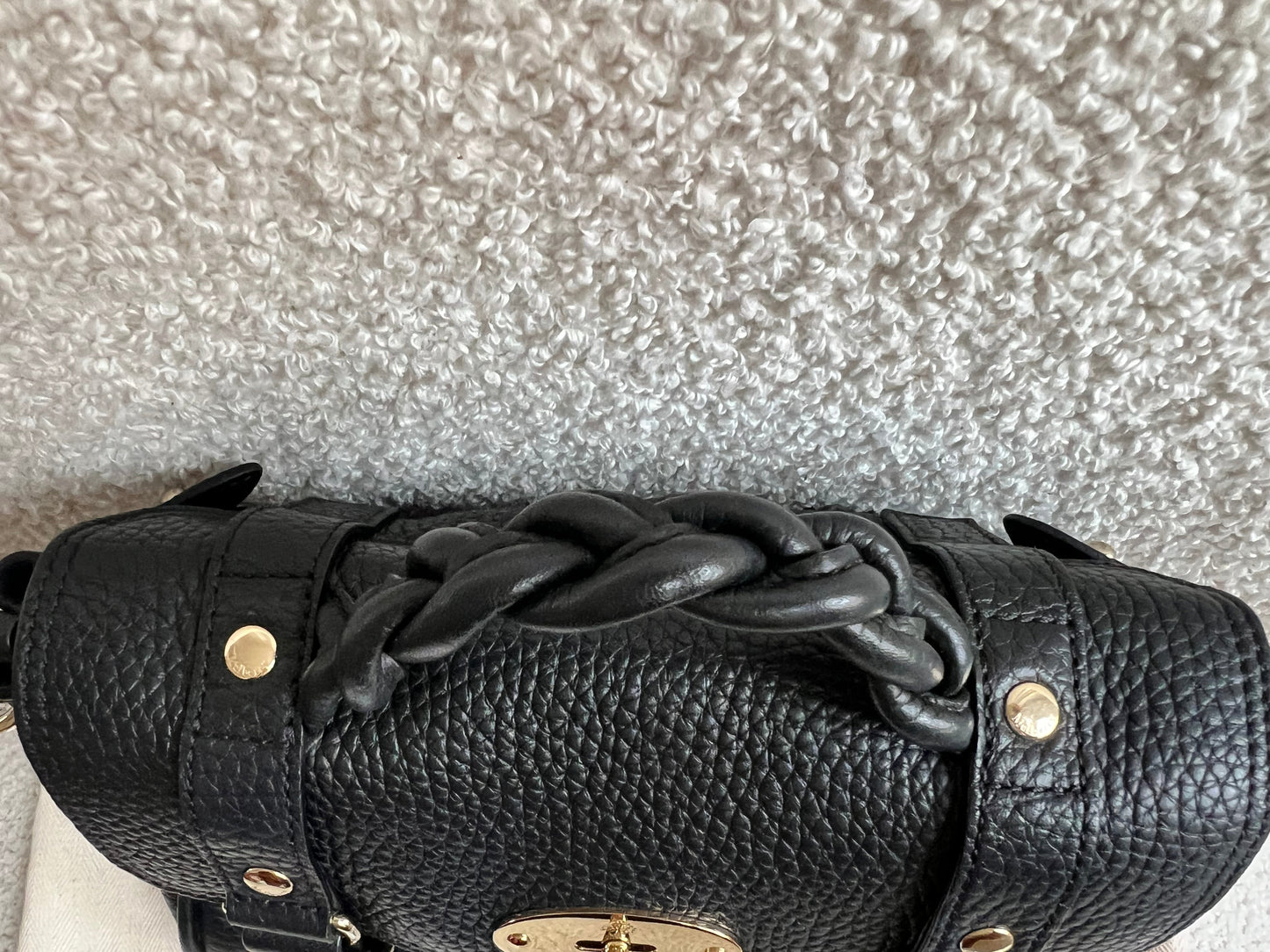 Mulberry Black Mini Alexa (RRP £995)