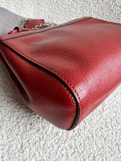 Mulberry Rust Regular Lily with Silver Hardware