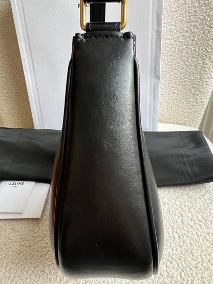 Celine Medium Ava Triomphe in Black (RRP £1850)